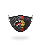 Limited Edition ADULT SPUCCI SPLIT FORM-FITTING FACE MASK