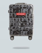 Limited Edition LAQUAN SMITH EMBOSSED CLEAR 3M CARRY-ON