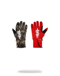 Limited Edition LEFT RED RIGHT CAMO MONEY DRIPS GLOVES