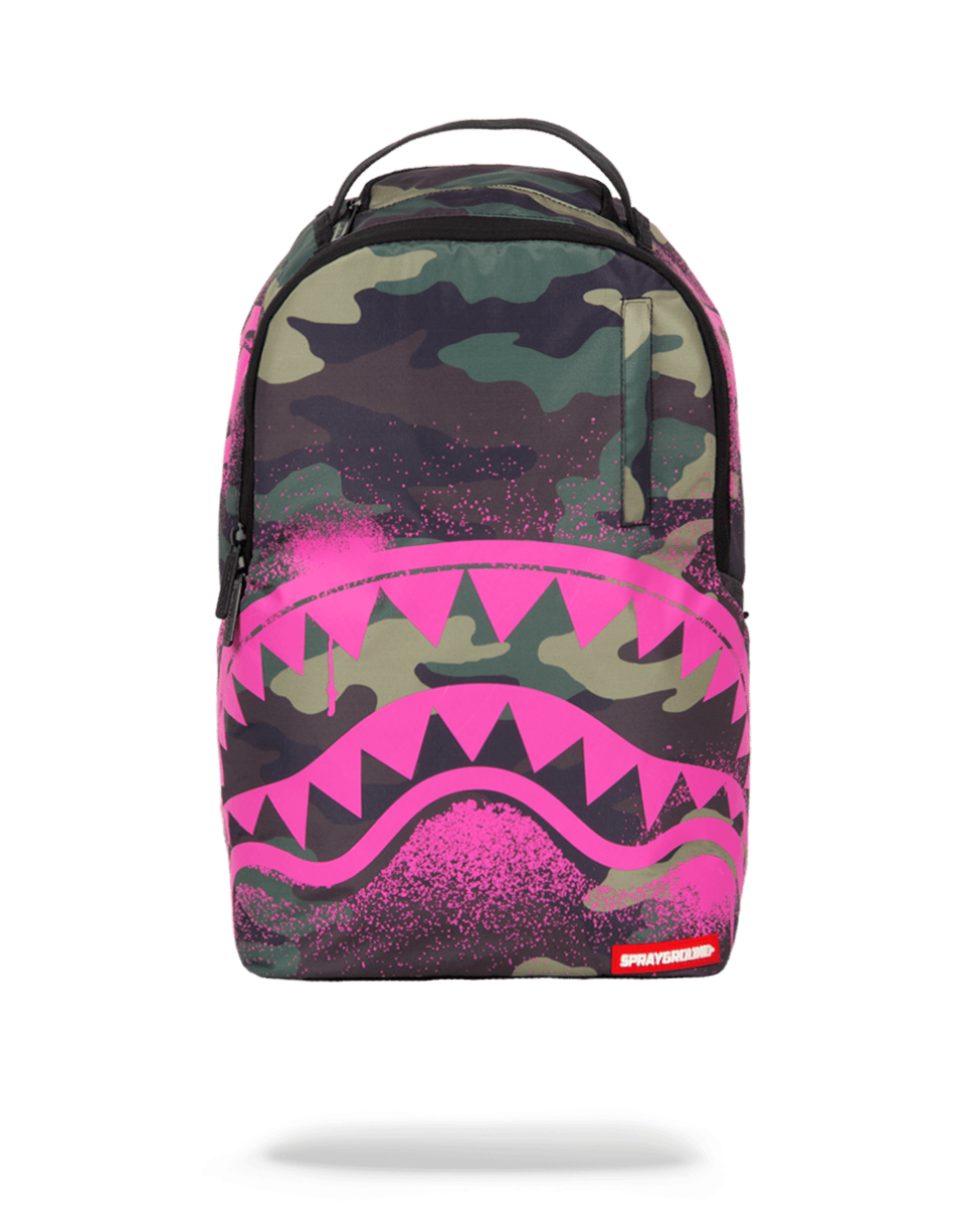 Limited Edition PINK STENCIL SHARK CAMO