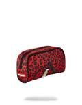 Limited Edition RED LEOPARD LIPS PENCIL CASE