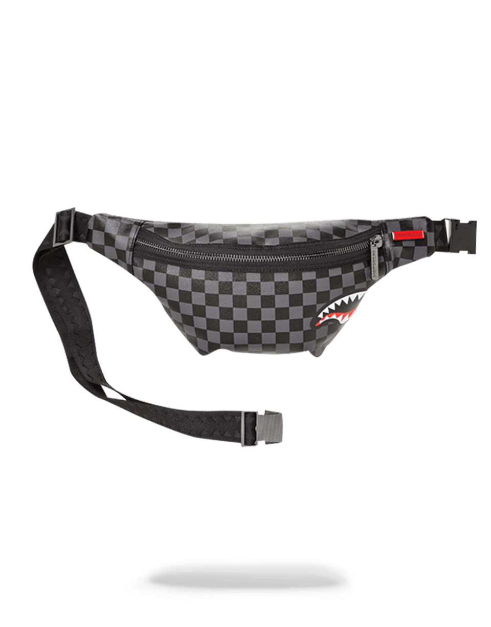 Limited Edition SHARKS IN PARIS BLACK CHECKERED EDITION CROSSBODY