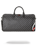 Limited Edition SHARKS IN PARIS BLACK CHECKERED EDITION DUFFLE