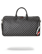 Limited Edition SHARKS IN PARIS BLACK CHECKERED EDITION DUFFLE