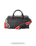 Limited Edition GREY CHECKERED SHARKS IN PARIS MINI DUFFLE