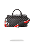 Limited Edition GREY CHECKERED SHARKS IN PARIS MINI DUFFLE