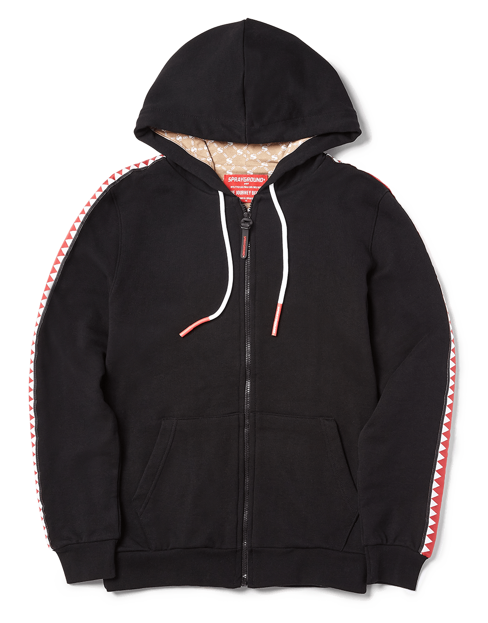 Limited Edition SHARKTRACK TIGER MONEY ZIPUP HOODIE BLACK