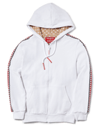 Limited Edition SHARKTRACK SPUCCI ZIPUP HOODIE WHITE