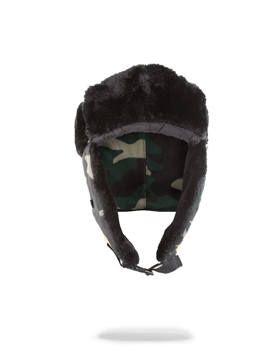 Limited Edition GOLD STENCIL CAMO AVIATOR HAT