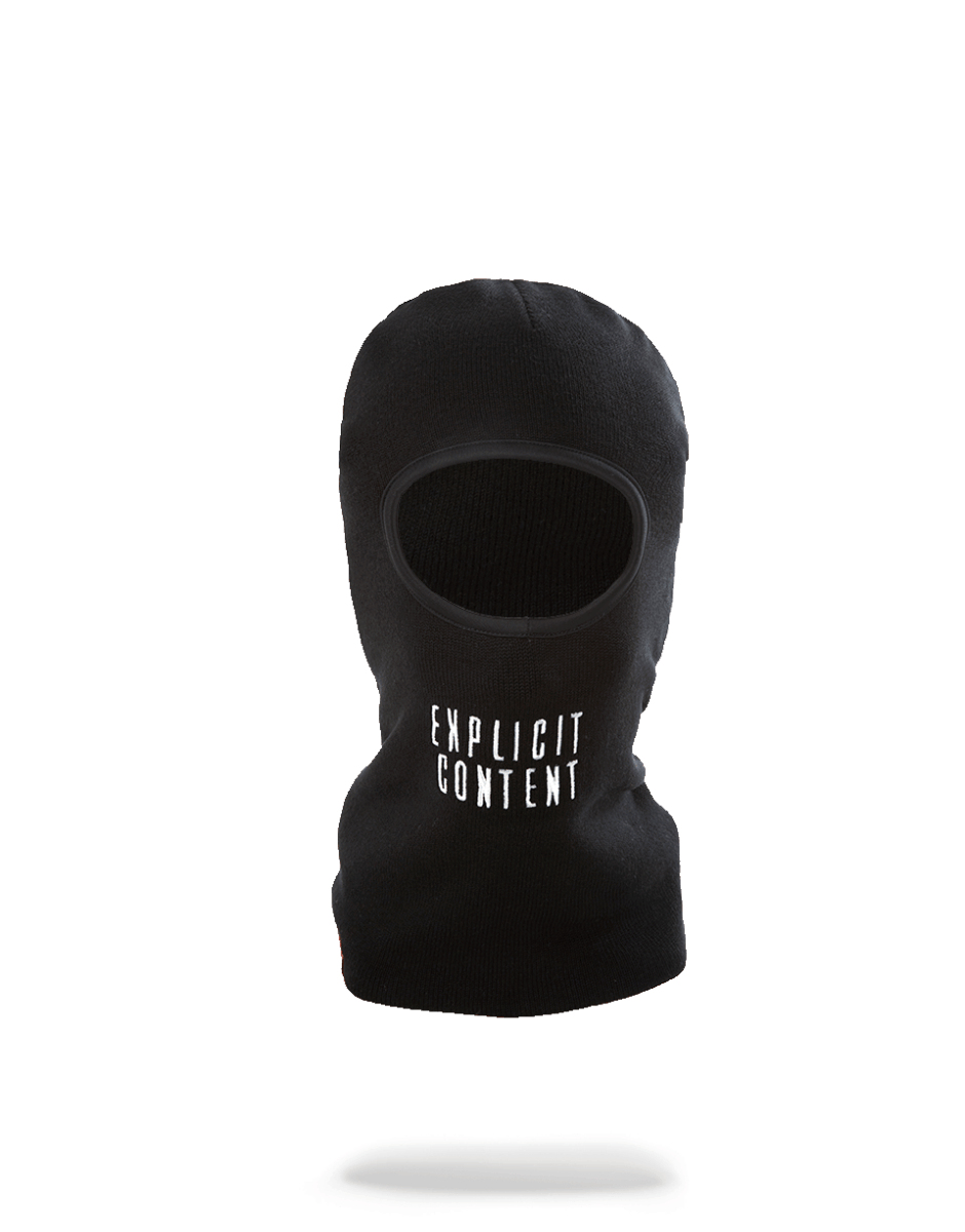 Limited Edition EXPLICIT CONTENT SKI MASK