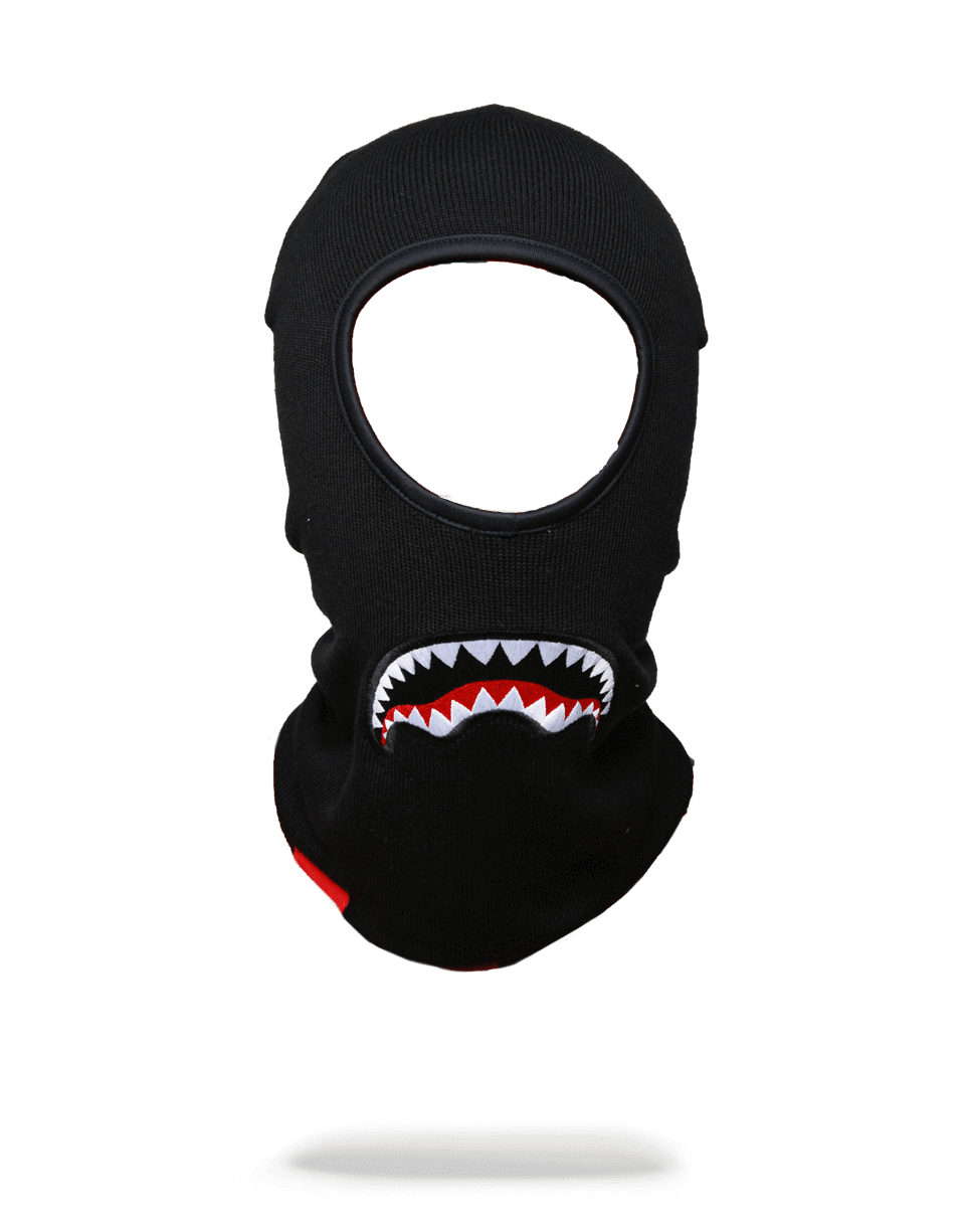 Limited Edition BLACK SHARKMOUTH SKI MASK