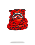 Limited Edition RED LEOPARD NECK WARMER