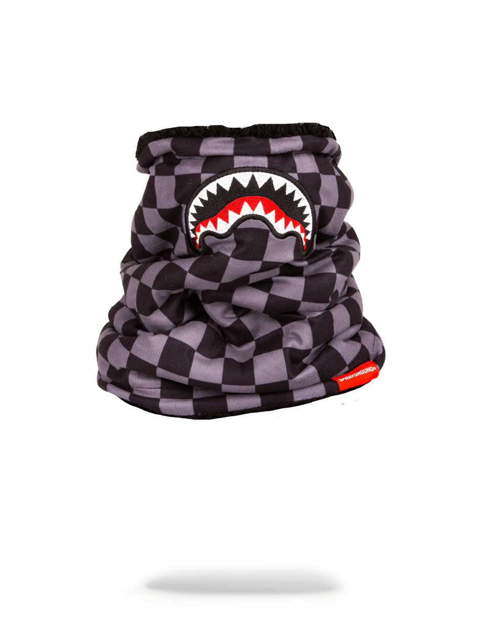 Limited Edition CHECKERED SHARK NECK WARMER