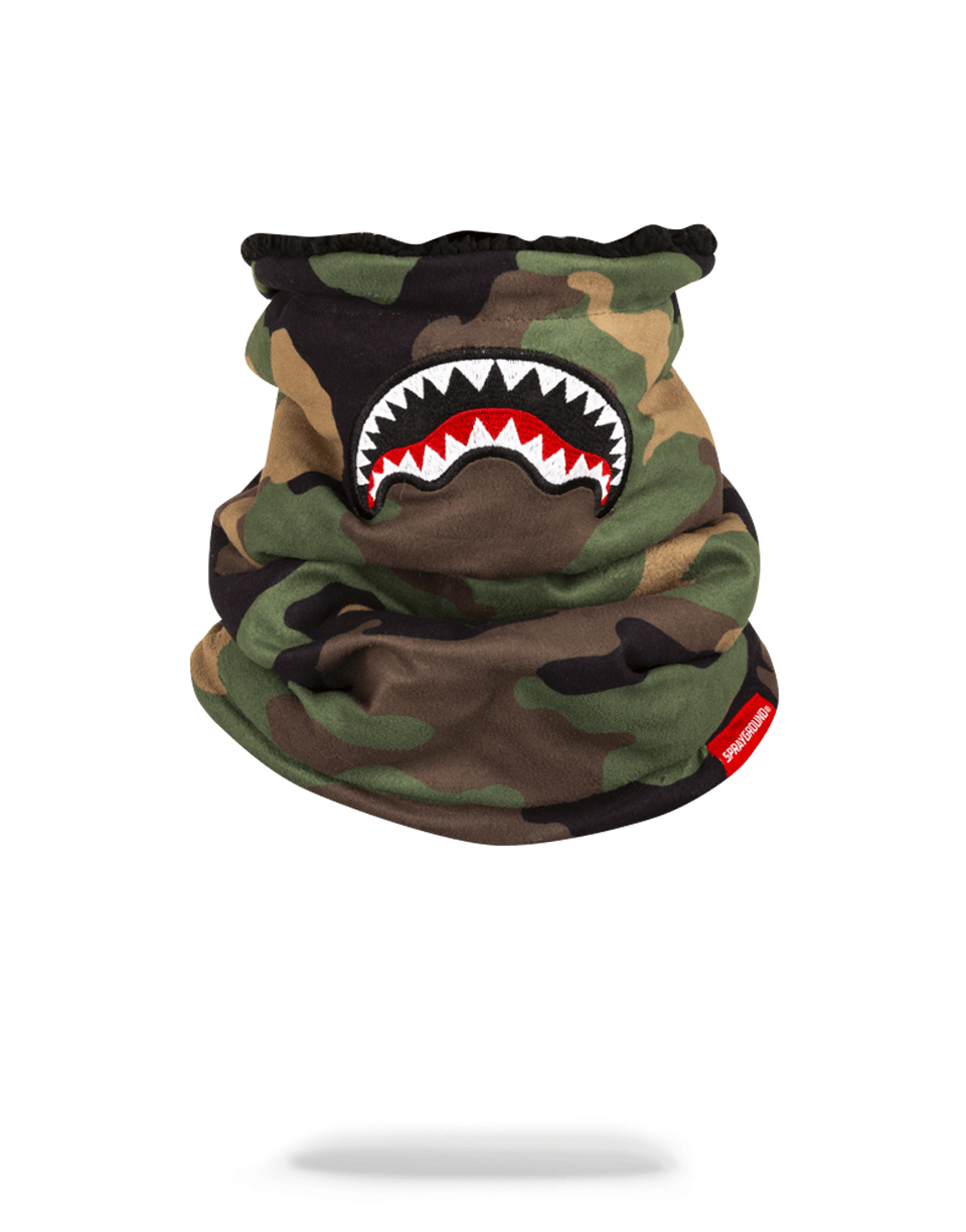 Limited Edition CAMO SHARK NECK WARMER