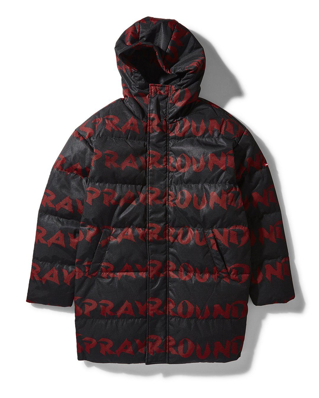 Limited Edition SG GRAFFITI PUFFER JACKET BLACK