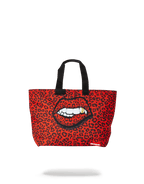 Limited Edition RED LEOPARD LIPS TOTE