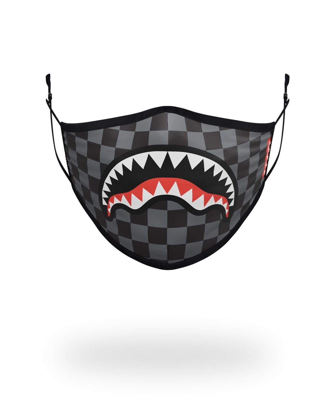 Limited Edition ADULT SHARKS IN PARIS GREY FORM FITTING FACE MASK