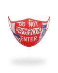 Limited Edition DO NOT ENTER FORM-FITTING MASK