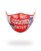 Limited Edition DO NOT ENTER FORM-FITTING MASK