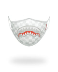 Limited Edition SHARKS IN PARIS WHITE FORM-FITTING MASK
