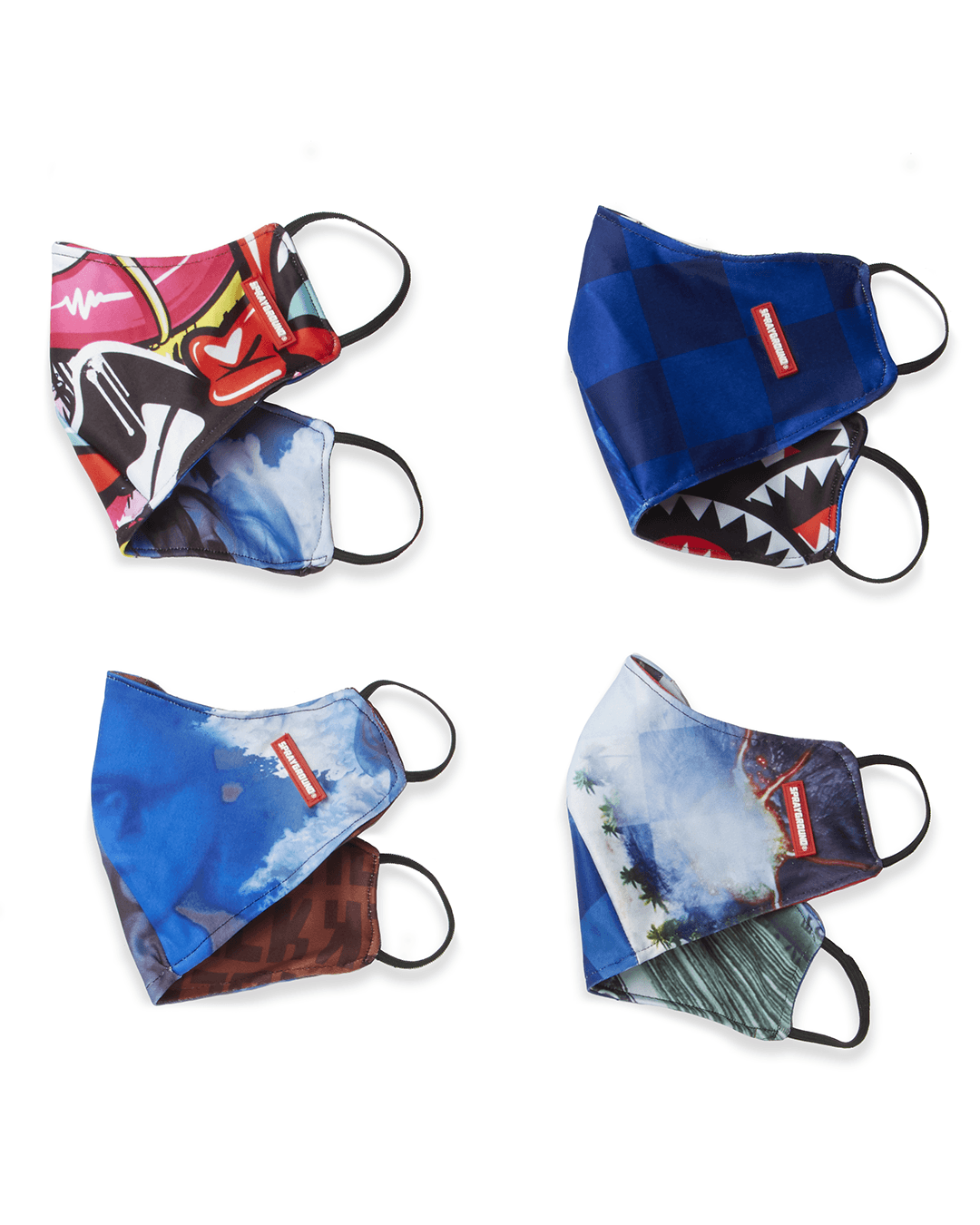 Limited Edition REVERSIBLE SPORT FIT ADULT FASHION MASK MYSTERY PACK