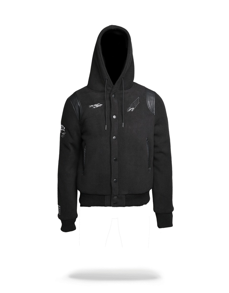 Limited Edition VARSITY ARMY PATCHES JACKET