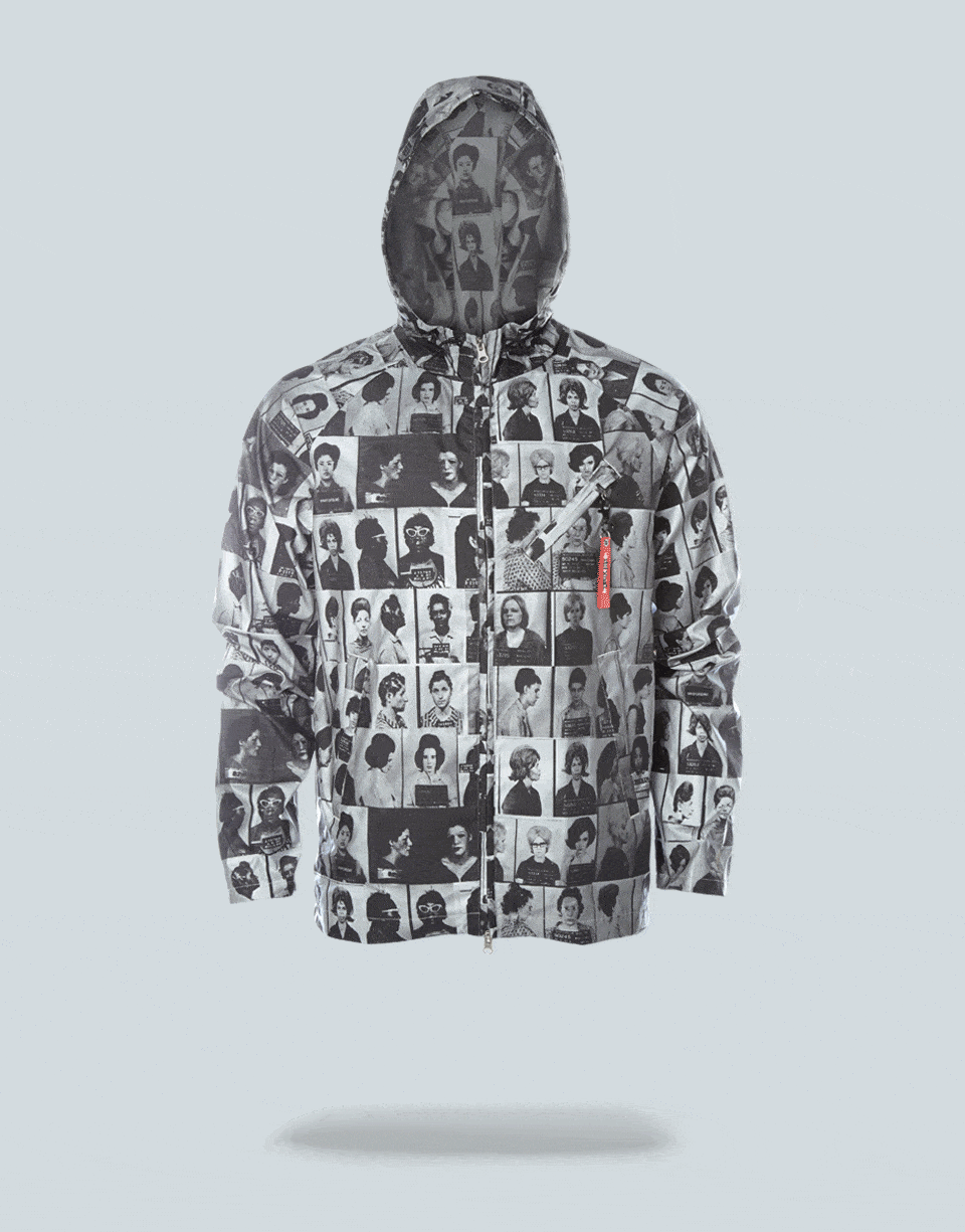 Limited Edition LAQUAN SMITH SCAMMER WINDBREAKER 3M