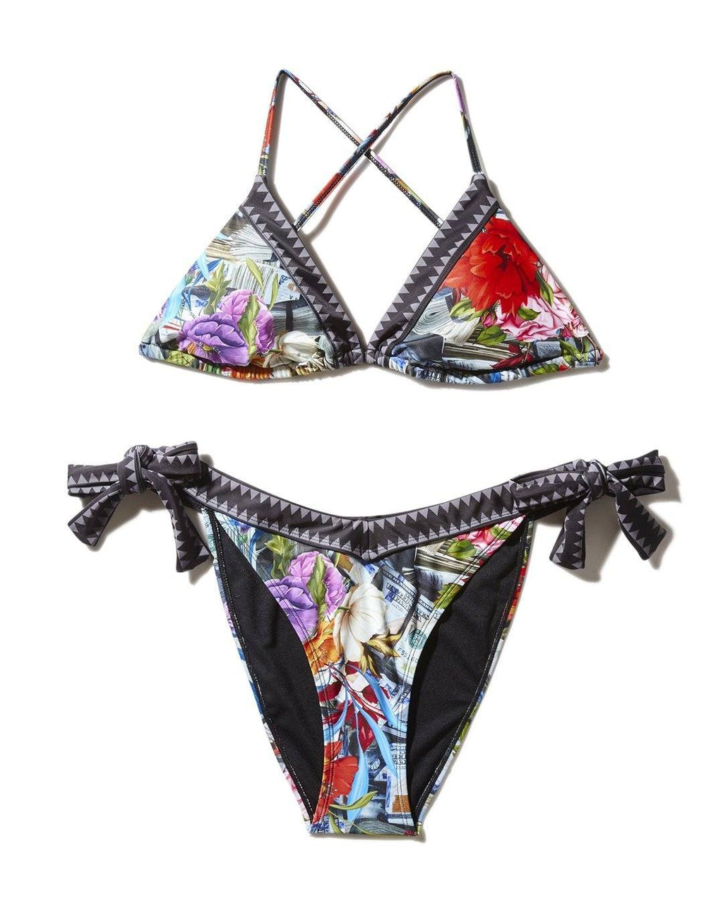 Limited Edition FLORAL MONEY BIKINI