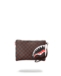 Limited Edition CHECKS IN CAMOFLAUGE CROSSOVER CLUTCH
