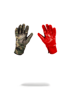 Limited Edition LEFT RED RIGHT CAMO MONEY DRIPS GLOVES