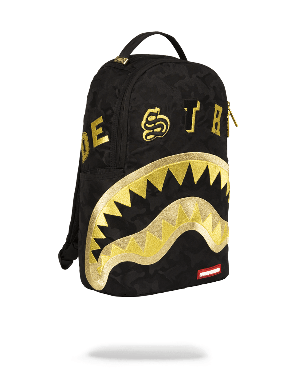 Limited Edition DESTROY SHARK GOLD CAMO