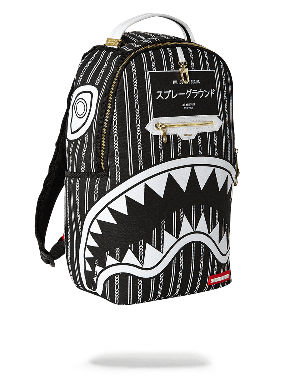 Limited Edition REVERSE SHARKS IN PARIS BLACK