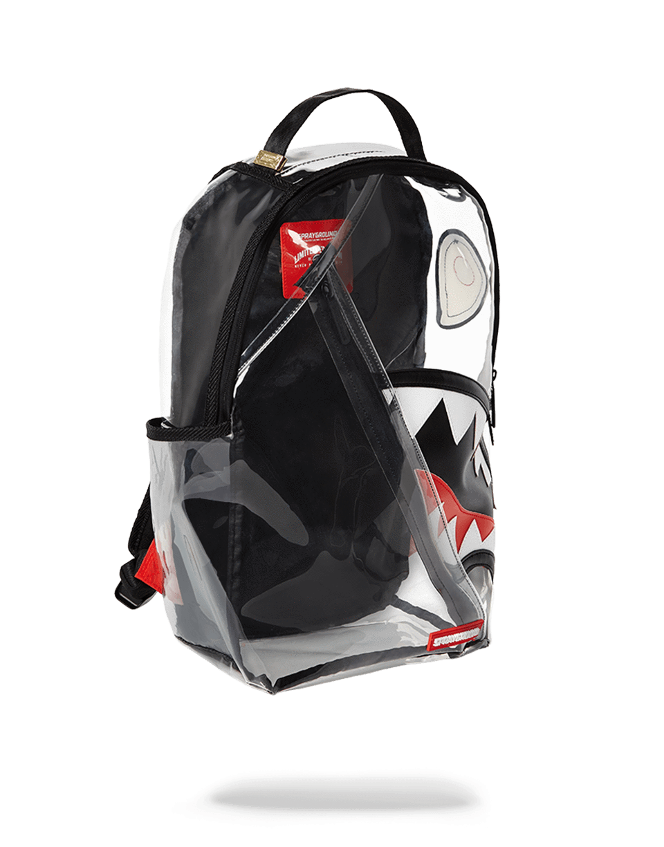 Limited Edition ANGLED 2020 VISION SHARK CLEAR BACKPACK