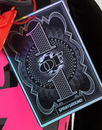 Limited Edition BLUE MIRROR REFLECTIVE SPLAT BACKPACK ONE OF ONE