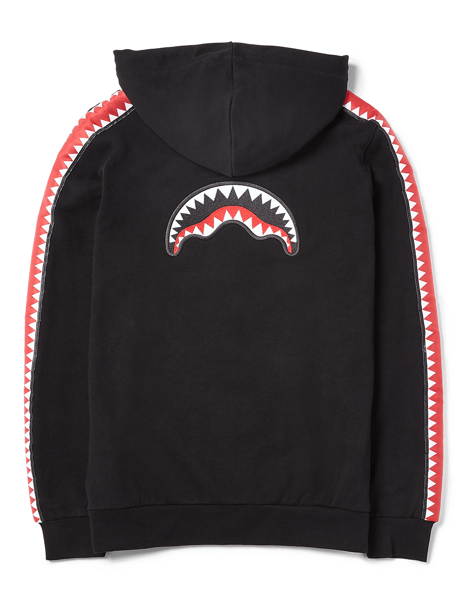 Limited Edition SHARKTRACK SPUCCI ZIPUP HOODIE BLACK