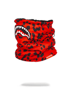 Limited Edition RED LEOPARD NECK WARMER