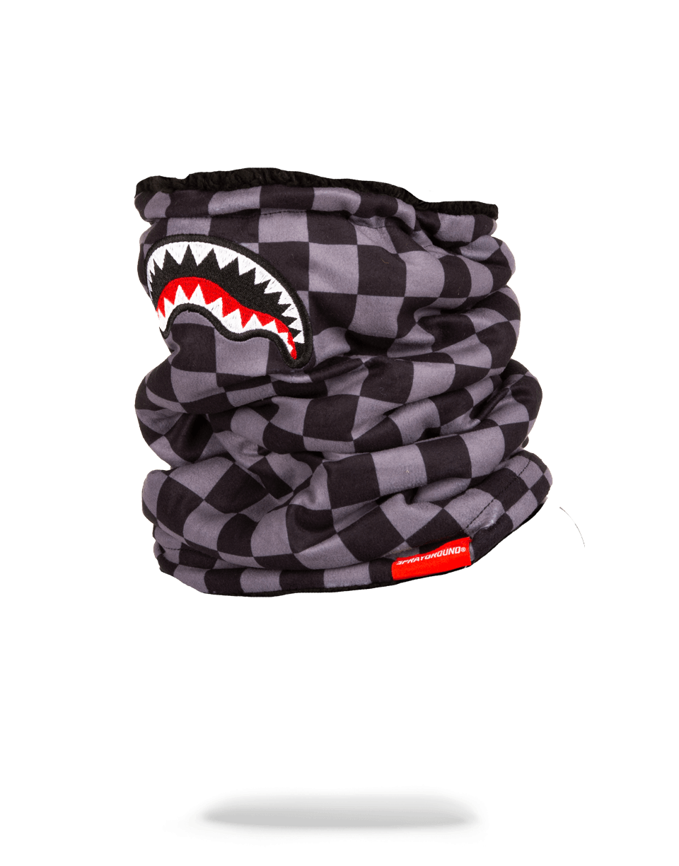 Limited Edition CHECKERED SHARK NECK WARMER