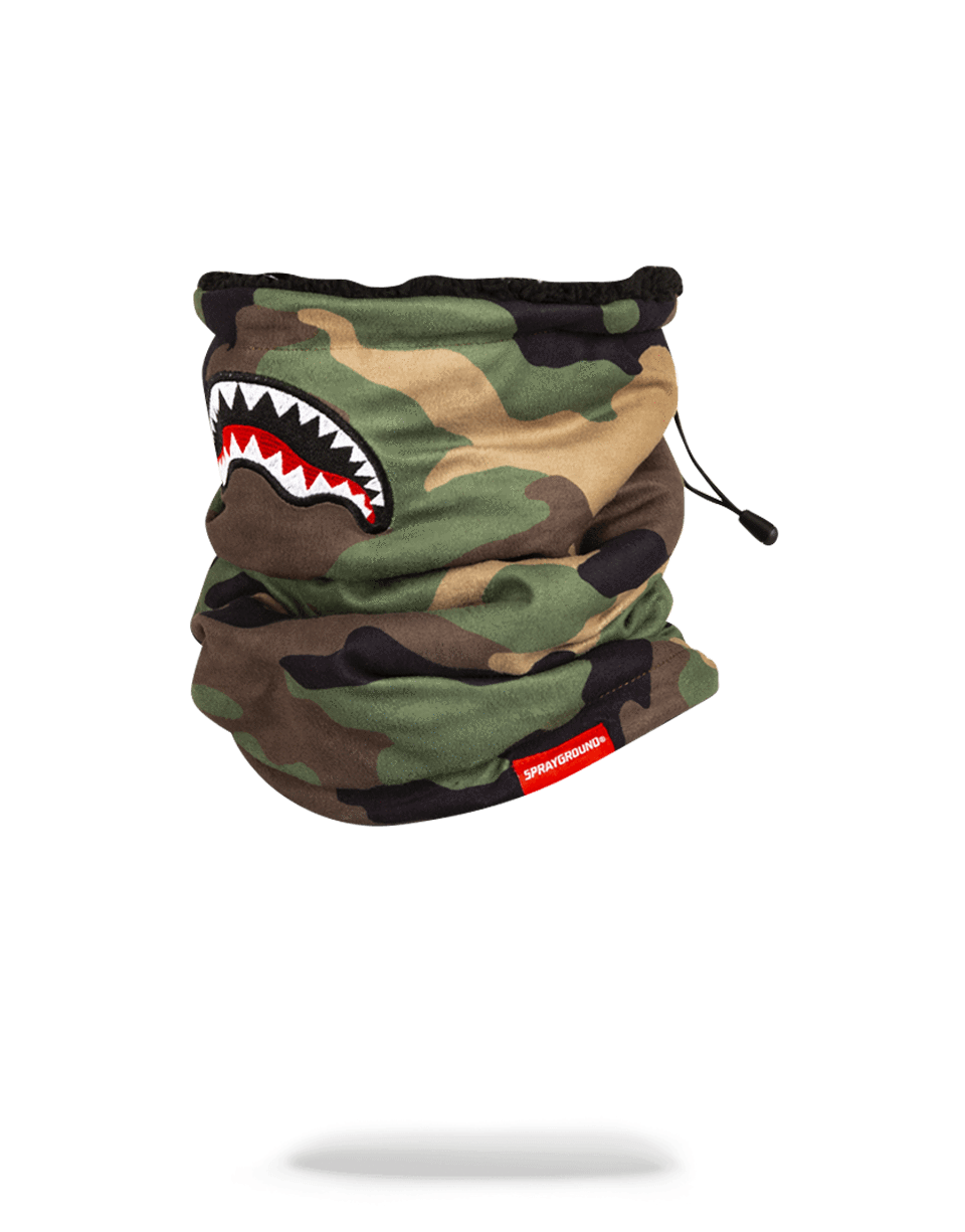 Limited Edition CAMO SHARK NECK WARMER