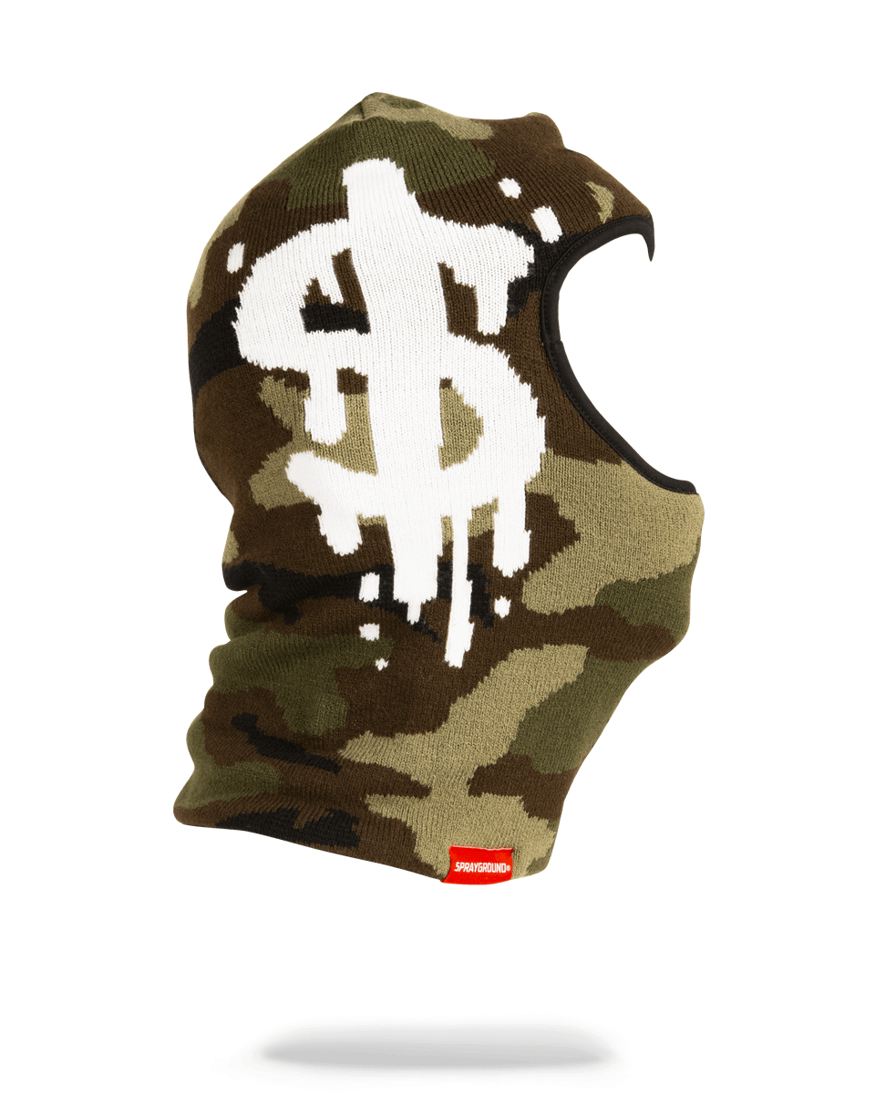 Limited Edition CAMO MONEY DRIP SKI MASK