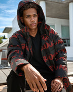Limited Edition SG GRAFFITI PUFFER JACKET BLACK