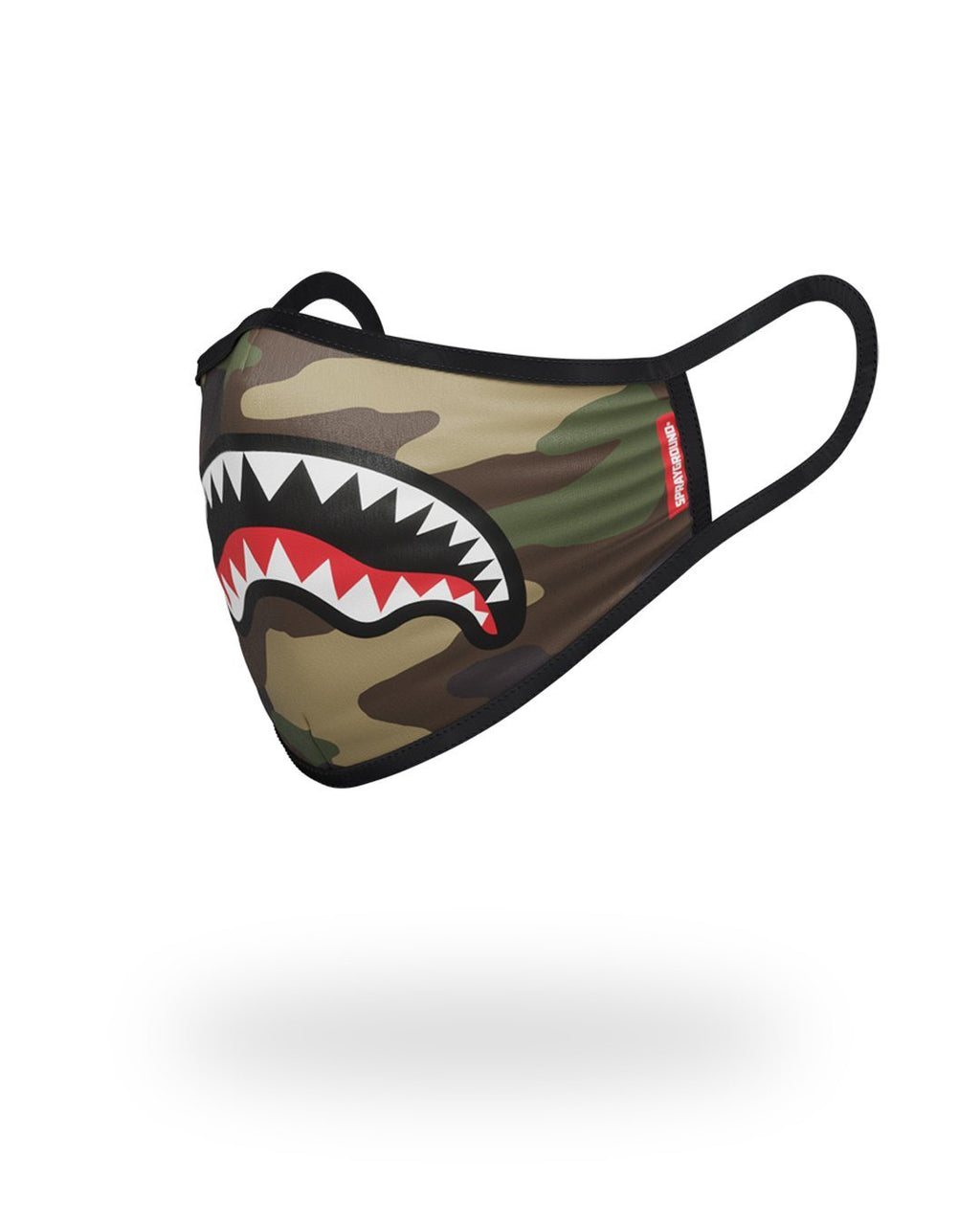 Limited Edition CAMO SHARKMOUTH FORM-FITTING MASK