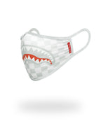 Limited Edition SHARKS IN PARIS WHITE FORM-FITTING MASK
