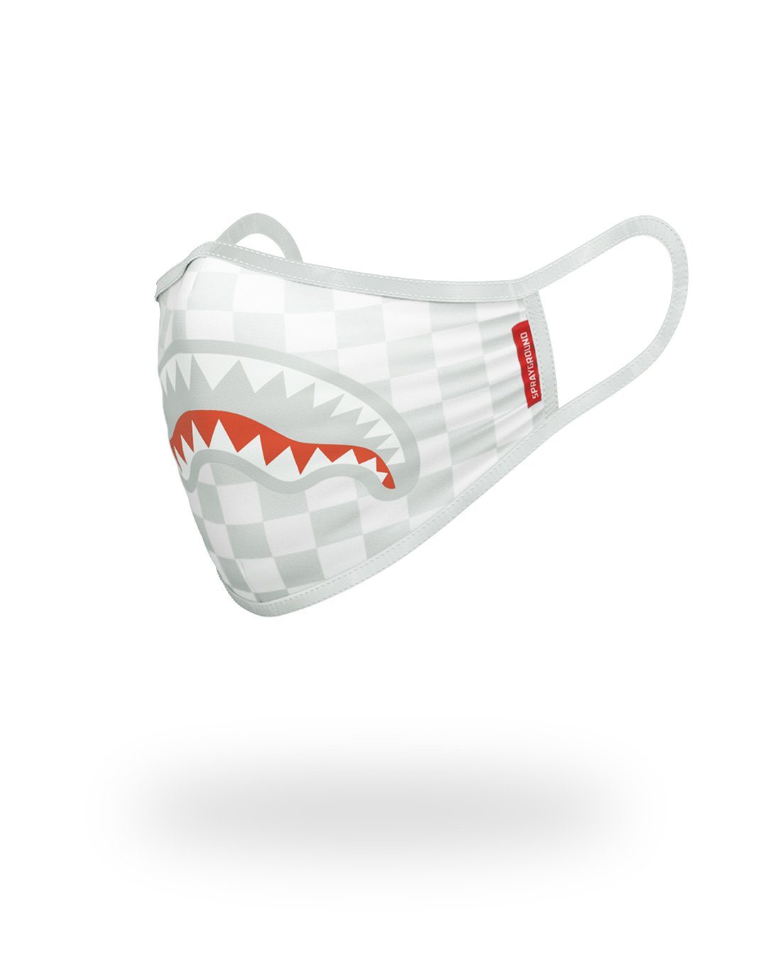 Limited Edition SHARKS IN PARIS WHITE FORM-FITTING MASK