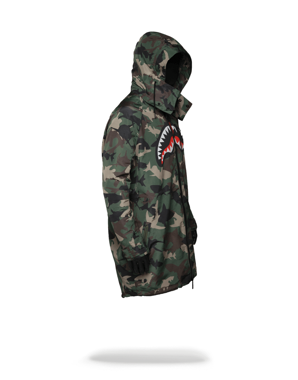 Limited Edition CAMO SHARK PARATROOPER JACKET