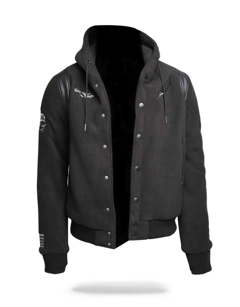 Limited Edition VARSITY ARMY PATCHES JACKET