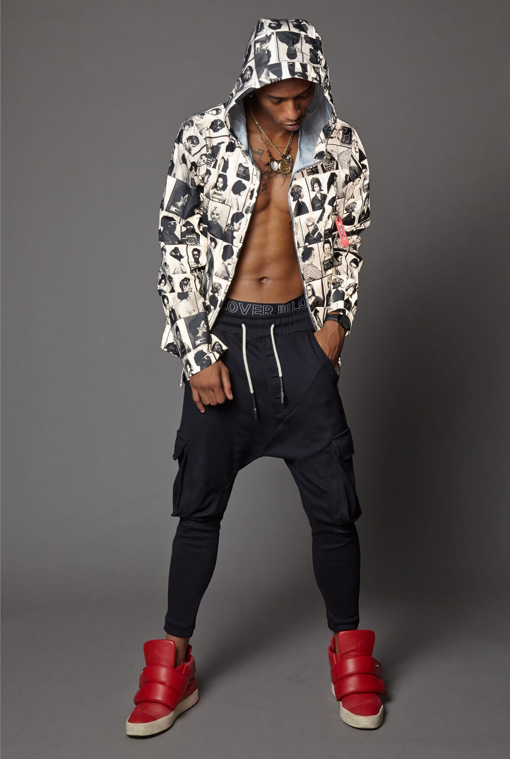 Limited Edition LAQUAN SMITH SCAMMER WINDBREAKER 3M