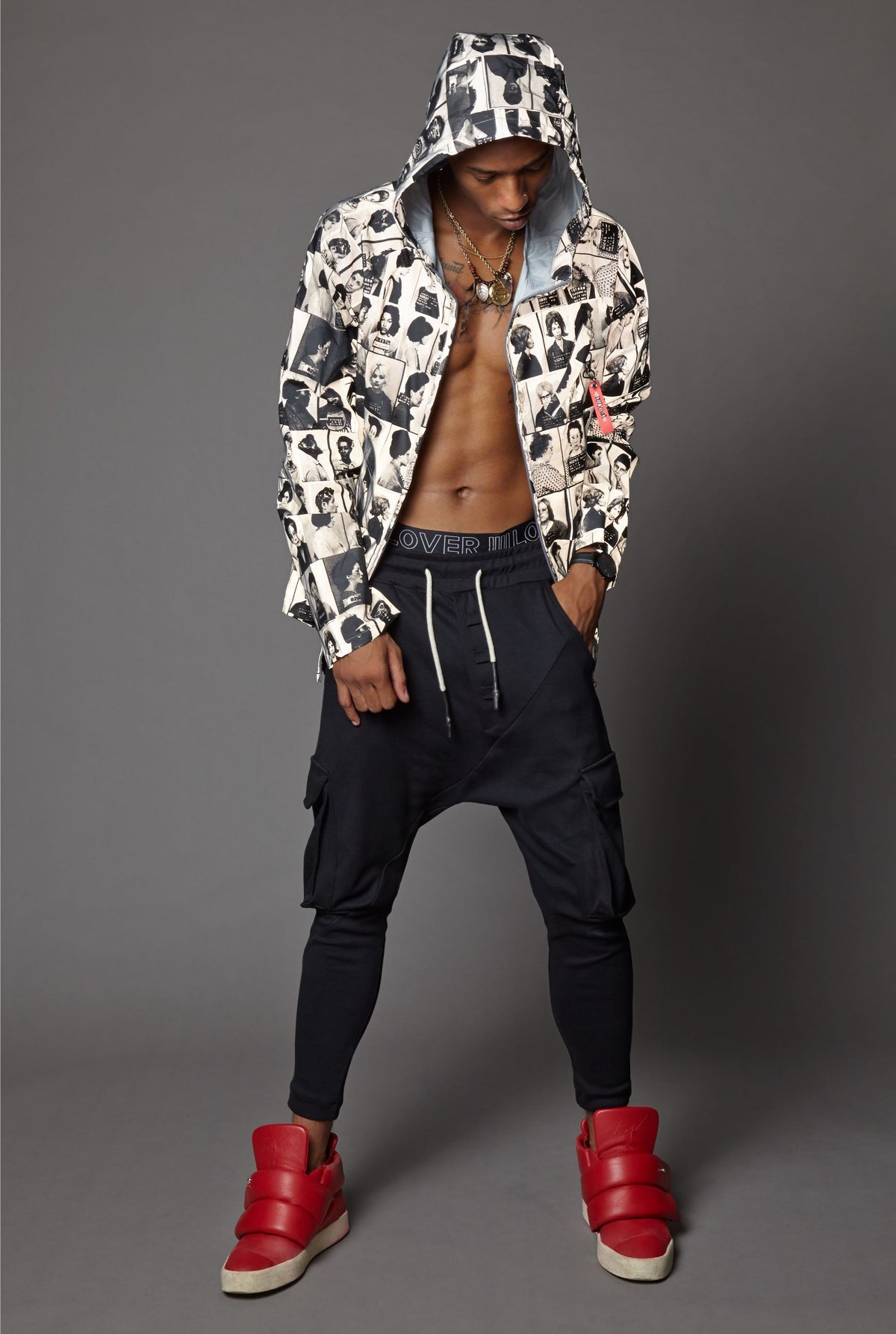 Limited Edition LAQUAN SMITH SCAMMER WINDBREAKER 3M