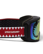 Limited Edition SPRAYGROUND SHARK GOGGLES WITH 3 INTERCHANGEABLE LENS