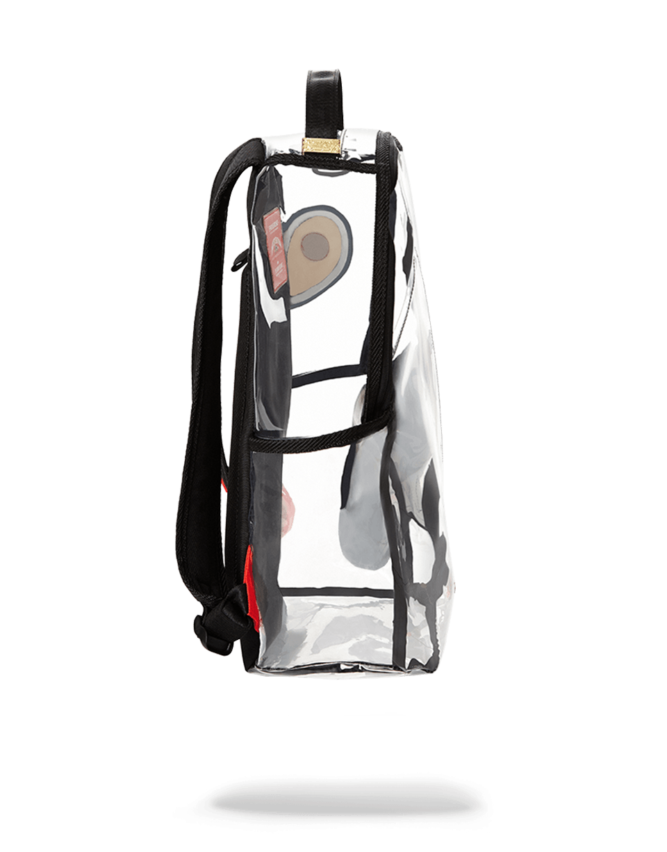 Limited Edition ANGLED 2020 VISION SHARK CLEAR BACKPACK