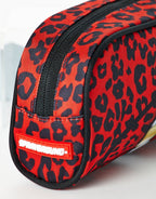 Limited Edition RED LEOPARD LIPS PENCIL CASE